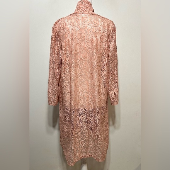 Shannon Ford New York Lace Open Front Kimono Cardigan - Picture 5 of 11